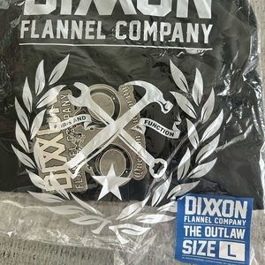 Dixxon Flannel The Outlaw crop size Large